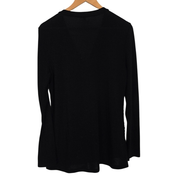 Spense Classic Black Knit Sweater Size Large - Picture 2 of 3